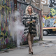 Kristen Wiig as as Barbara Minerva, noted streetwalking cheetah with a heart full of napalm, in Wonder Woman 1984.